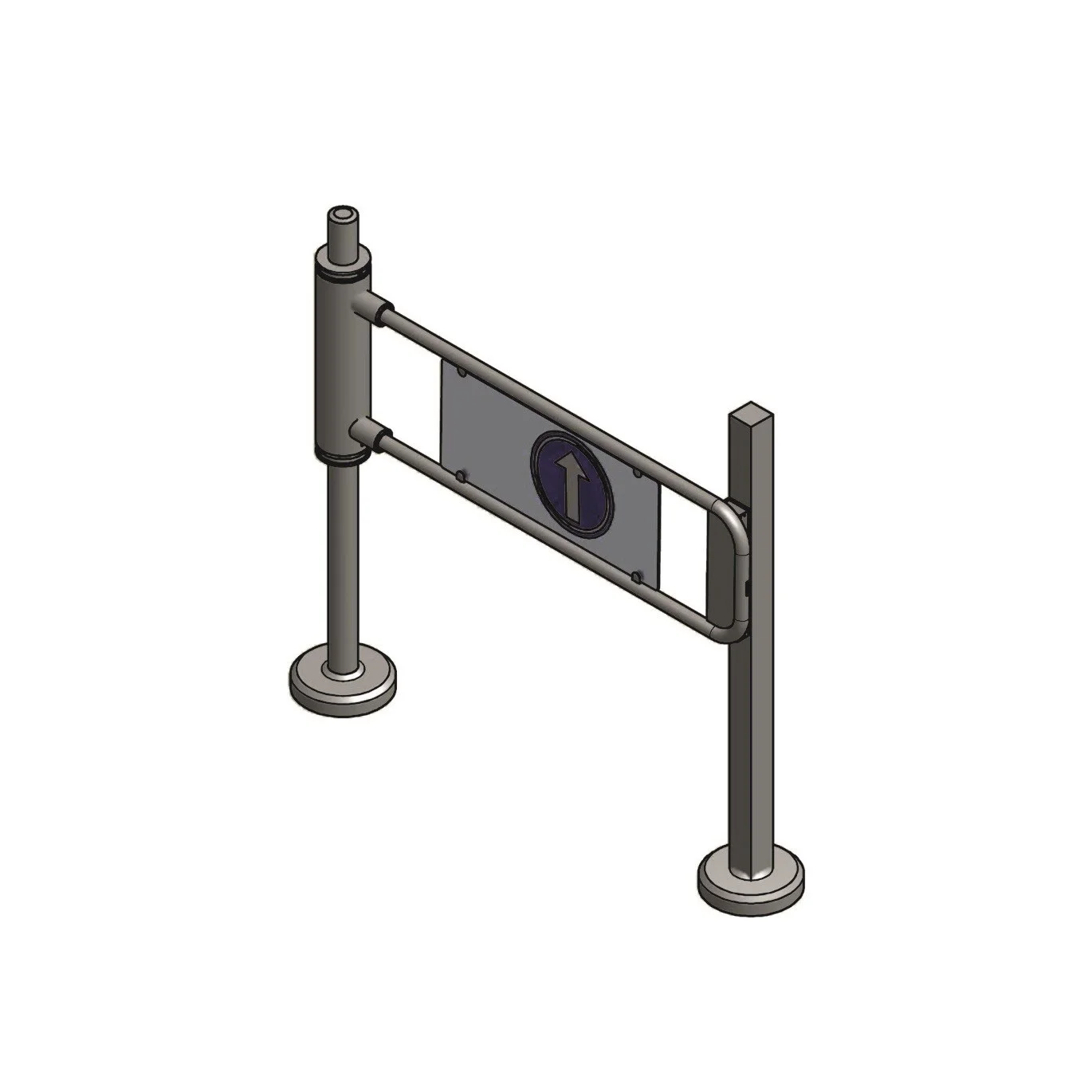 T80 Manyetik Kilitli Yaprak Turnike
